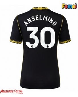 Chelsea Aaron Anselmino #30 Tricou Fotbal Replică 2026-27 Femei Deplasare